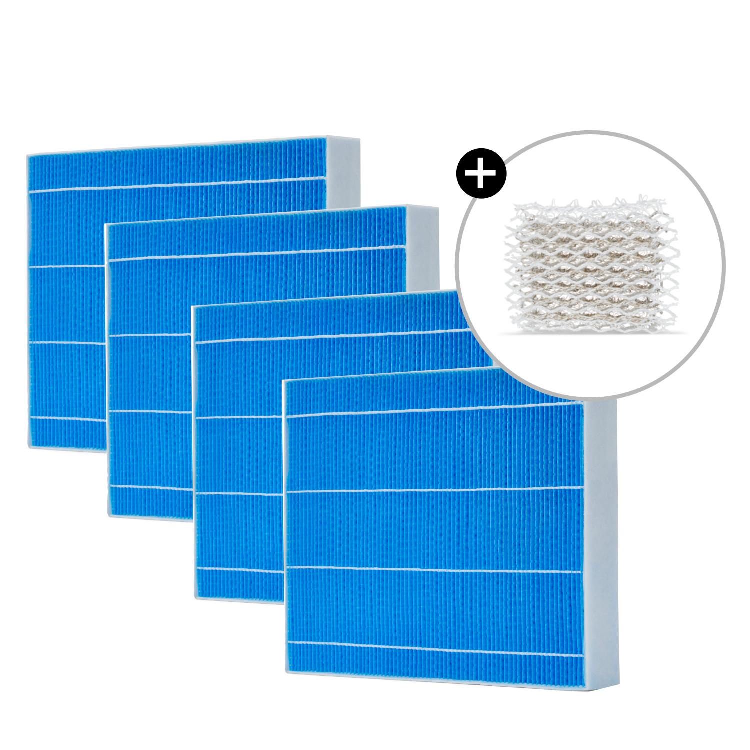 Sada 4 ks zvlhčovacích filtrů + vložka Silvertex® pro zvlhčovač Armin® 300